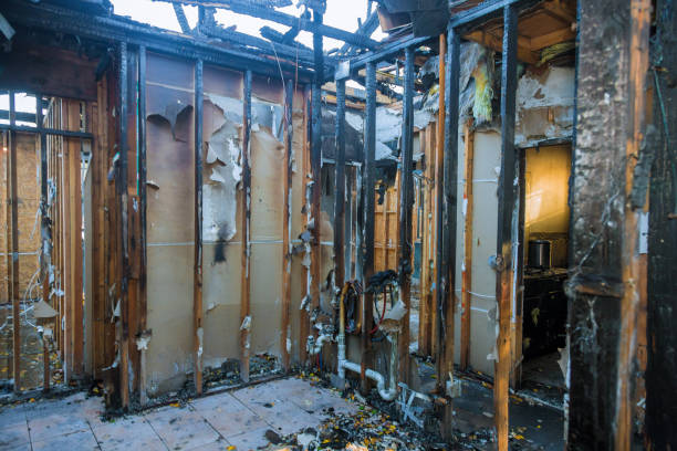 Professional Soot Cleanup technician working in Halifax, VA